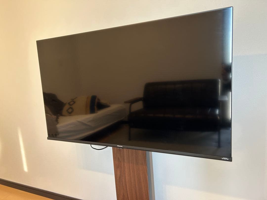 43E6G 43型 LED液晶テレビ ハイセンス 台付き　大田区内にて直接渡し