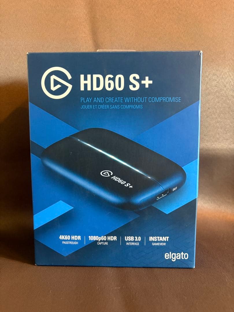 Elgato HD60 S+ ビデオキャプチャー