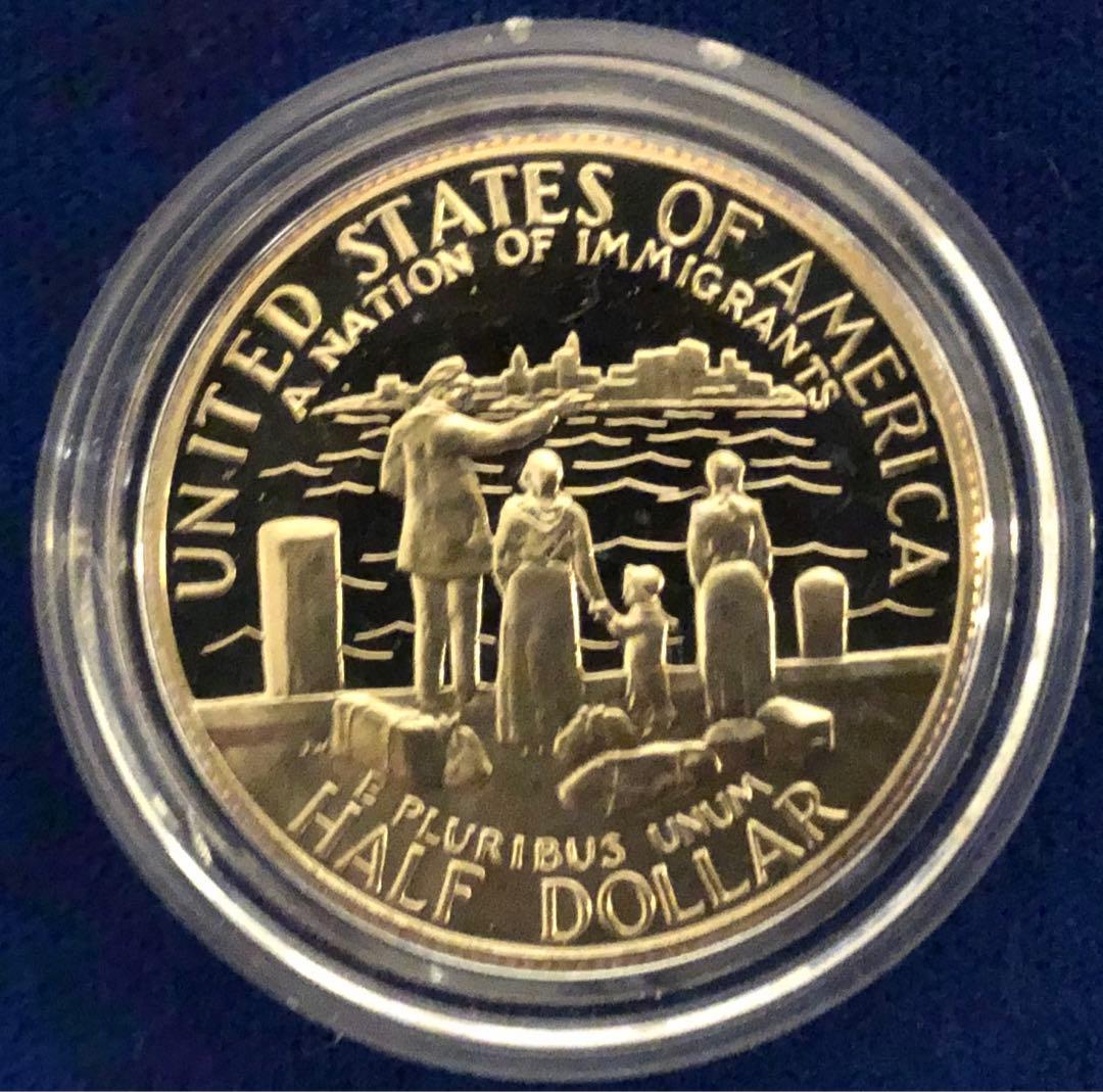 1986年 アメリカ100周年　自由の女神　プルーフ銀貨セット