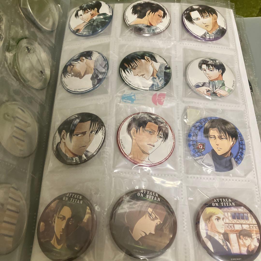 リヴァイ　缶バッジ　まとめ2