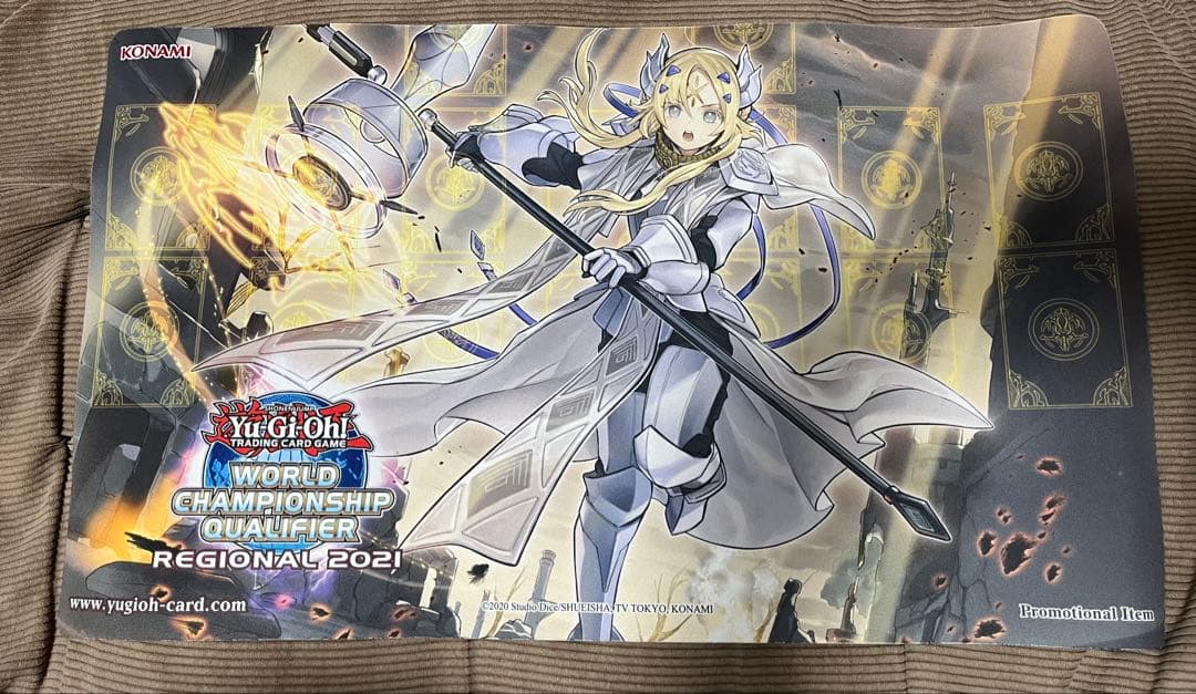 遊戯王　公式　WCQ プレイマット　スリーブ　エクレシア