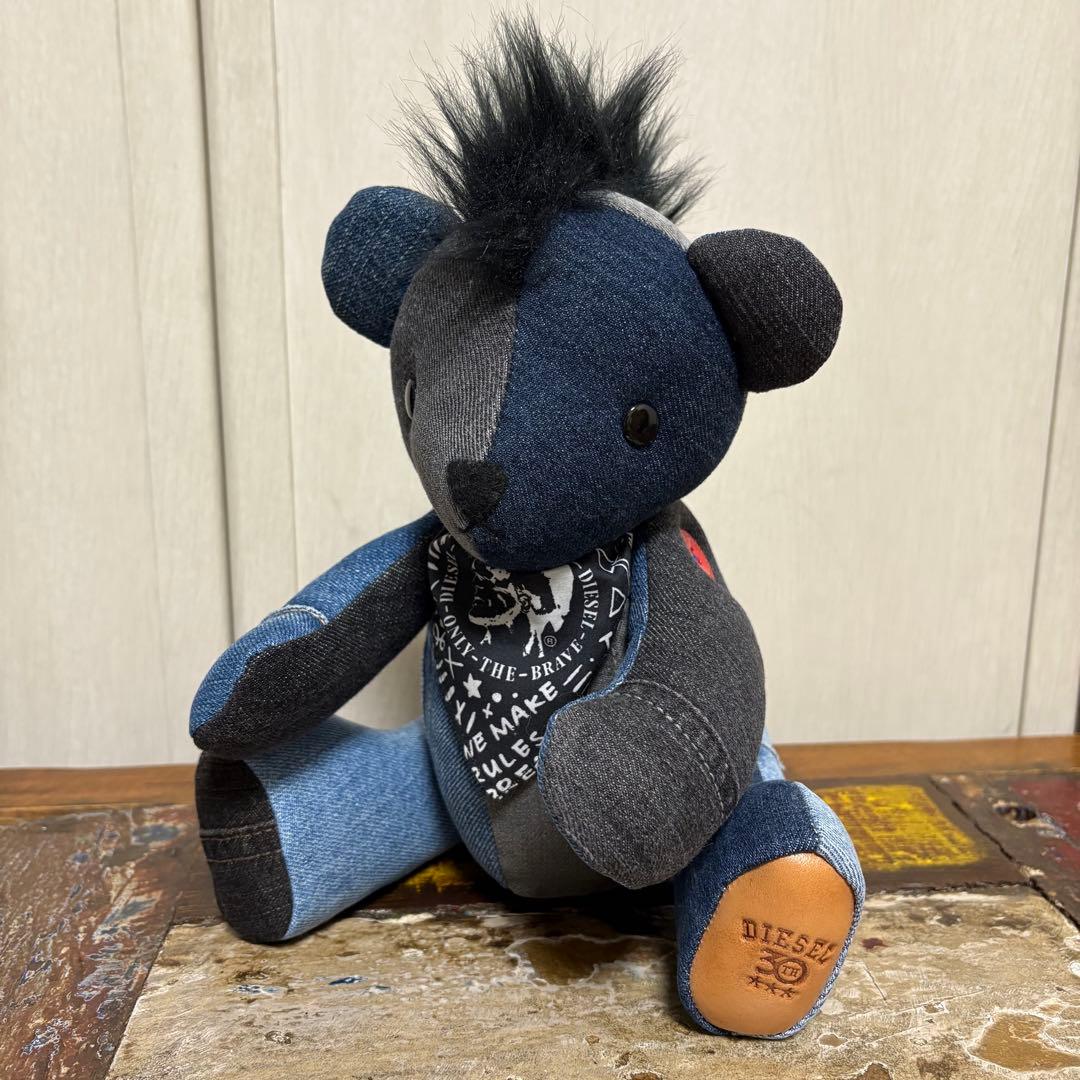 DIESEL 30周年 日本限定 100体限定 デニム再構築 テディベア 箱付き