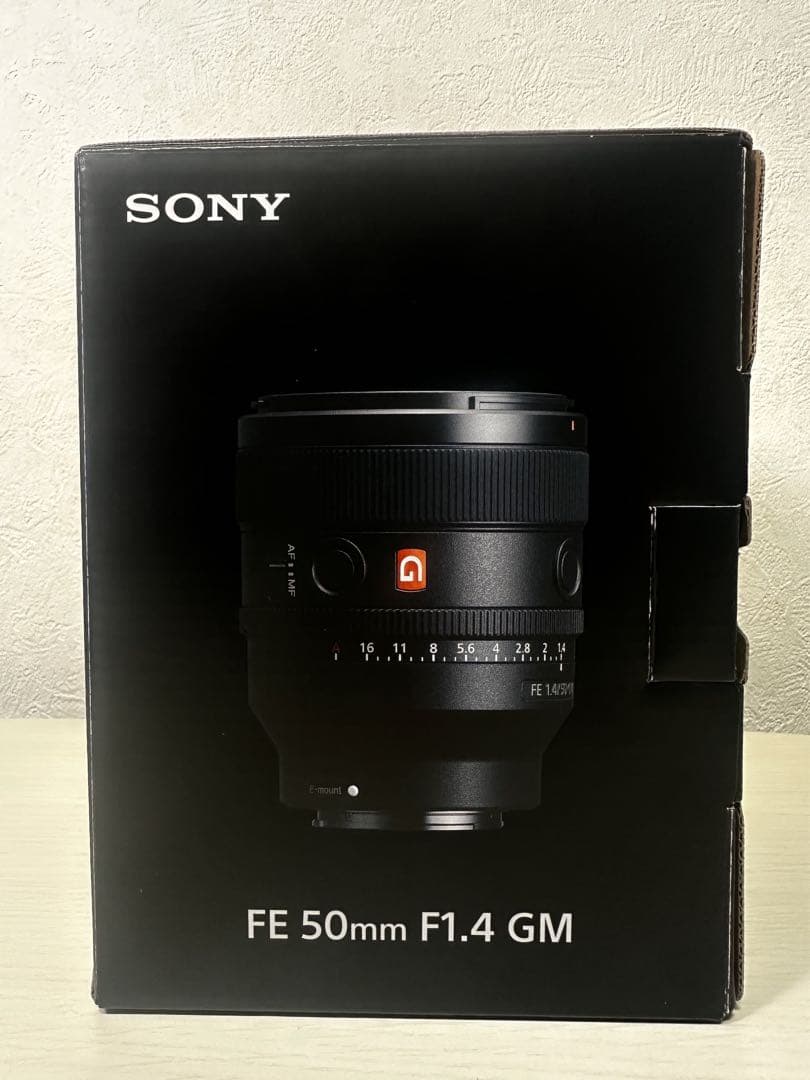 美品　SONY FE50mm f1.4 GM 保護フィルター付き