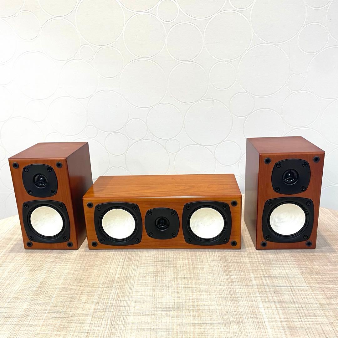 【ONKYO】木目調 5.1ch スピーカーシステム サブウーファー