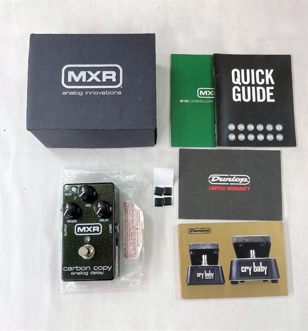 【美品】MXR M169 carbon copy Analog Delay