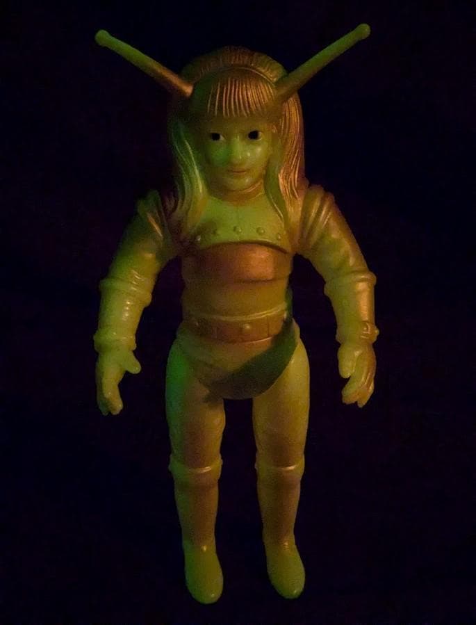 蓄光マグマ大使＆宇宙の帝王ゴア未開封（ブルマァク復刻）ソフビフィギュア２体セット