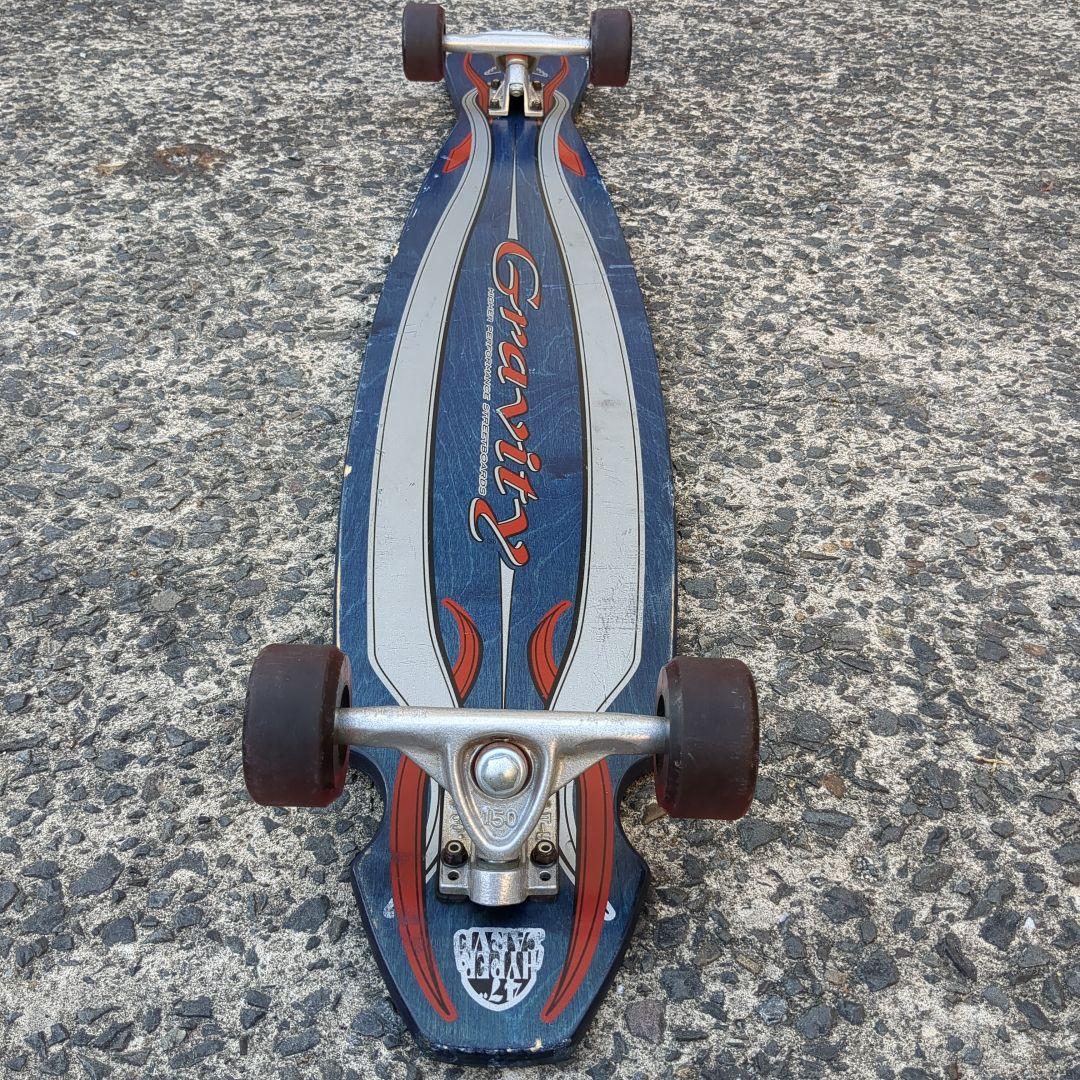 GRAVITY　ダウンヒル　ロングスケートボード　47インチ　ランダルトラック