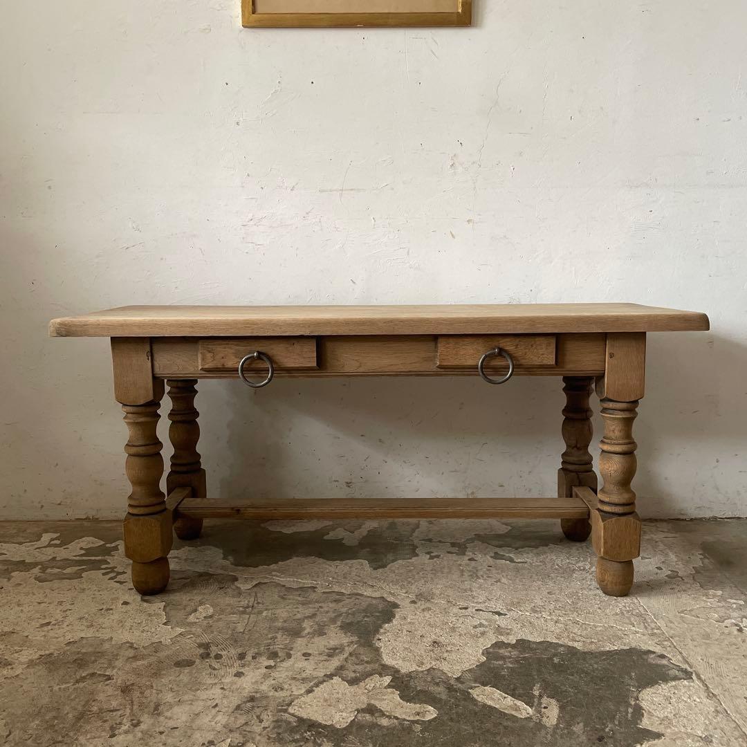 ととちゃんビンテージ　ドロワーサイドテーブル　ドロワーコンソール 剥離