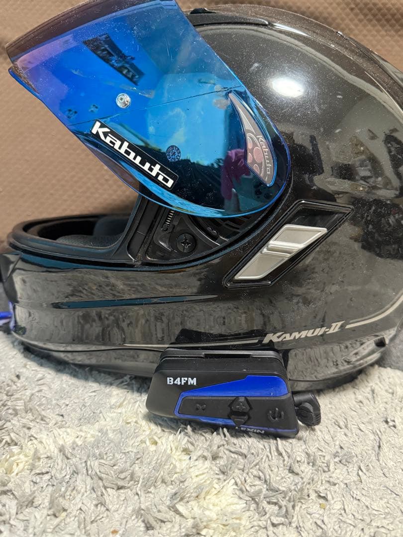 最終値下げインカム付き．OGKカブト・カムイ2 Lサイズ