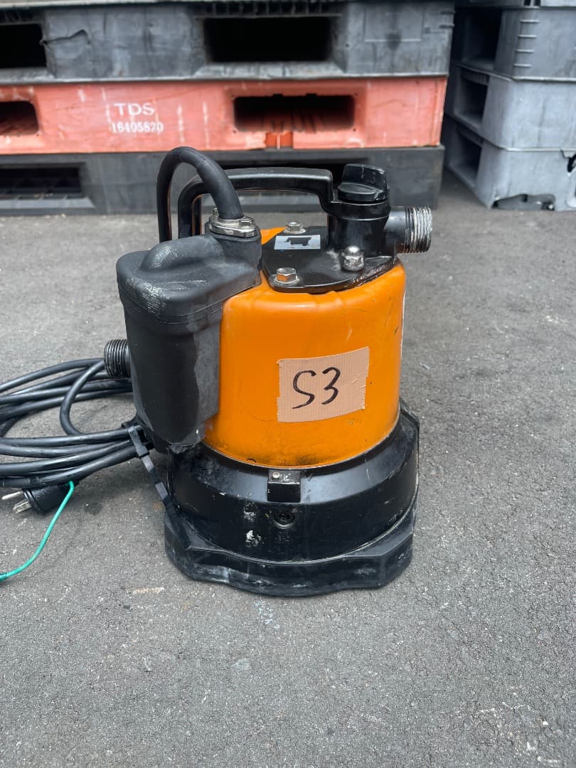 ツルミポンプ ツルミ 残水用水中ポンプ 自動型 LSPE1.4S