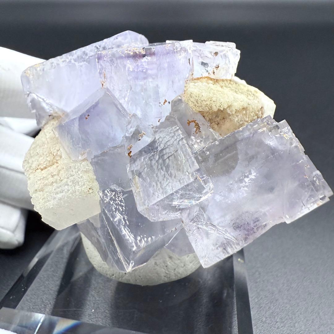 フローライト スペイン La Viesca Mine産 蛍石 原石 19