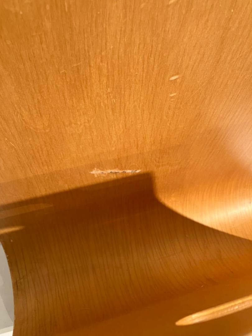 プライウッド、マガジンラック付きサイドテーブル、ミッドセンチュリー、北欧、モダン