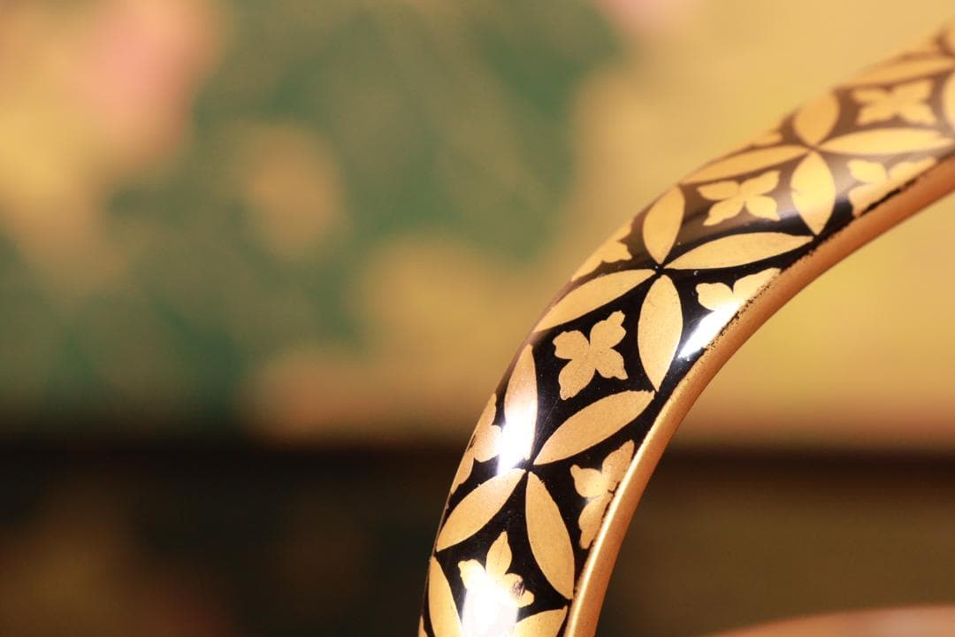 BJ009 高級漆器　時代輪島塗　若松鶴蒔絵　銚子 一対　銀摘　酒道具　懐石道具