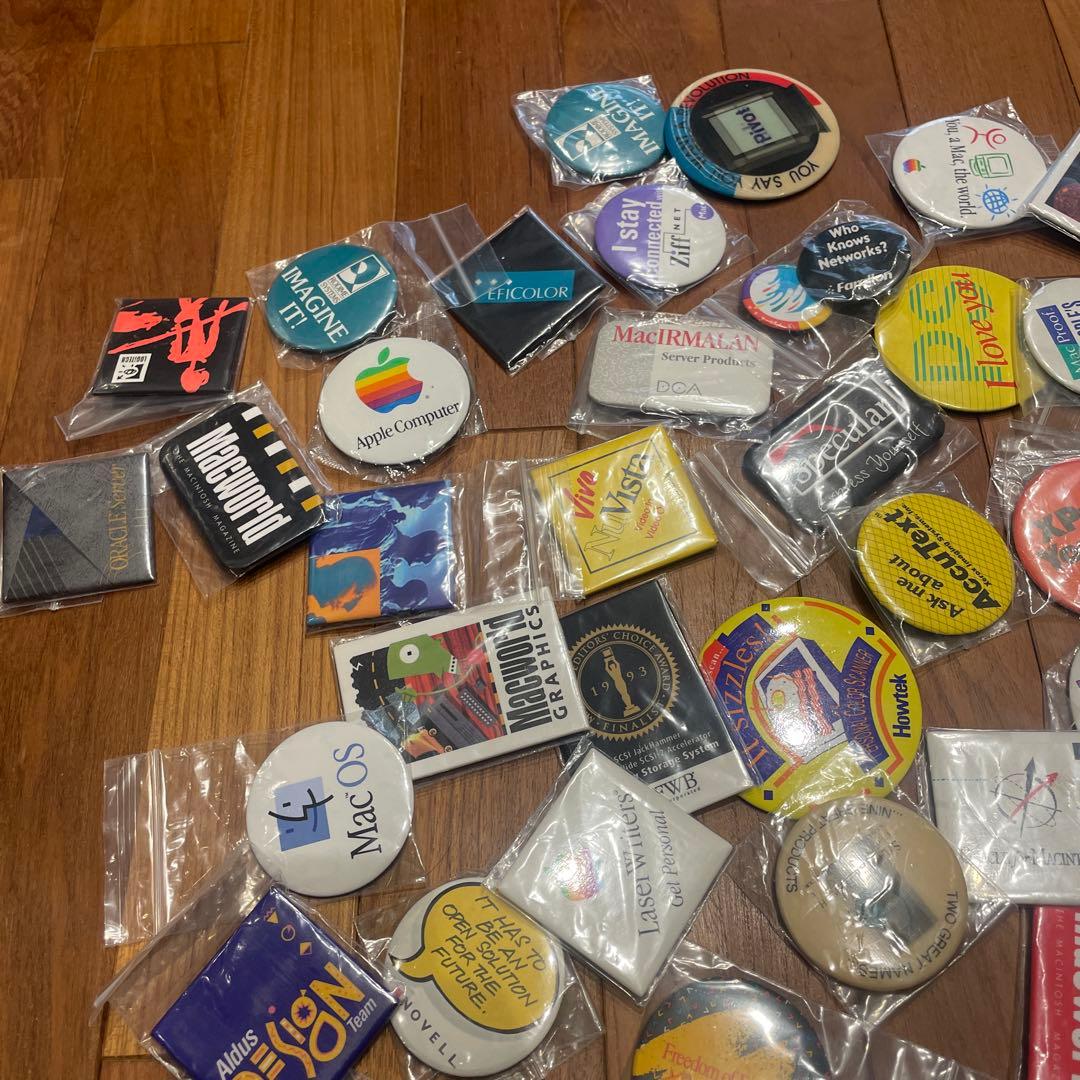 Apple テック企業　缶バッジ　多数　A