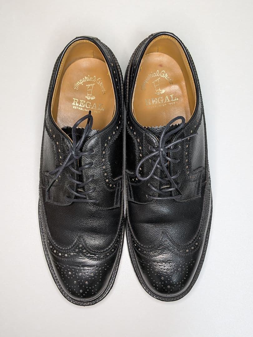 REGAL 26.5 インペリアルグレード ウィングチップ 2235 ブラック