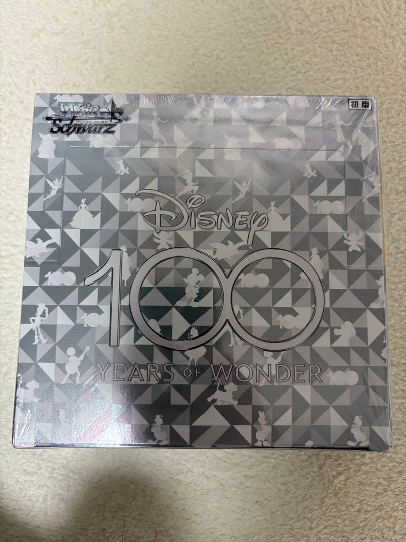 ヴァイスシュヴァルツ Disney 100 未開封BOX 初版