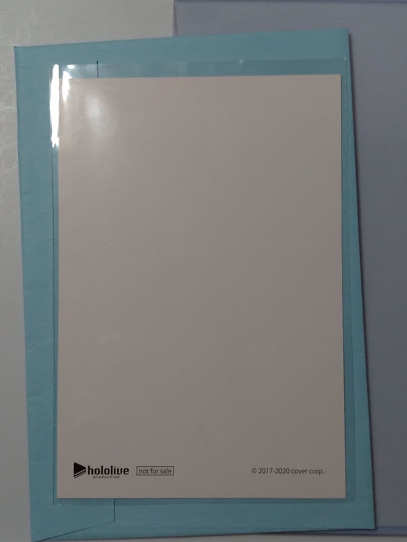 姫森ルーナ 誕生日記念ボイス2020の付属品 直筆サインポストカード ホロライブ
