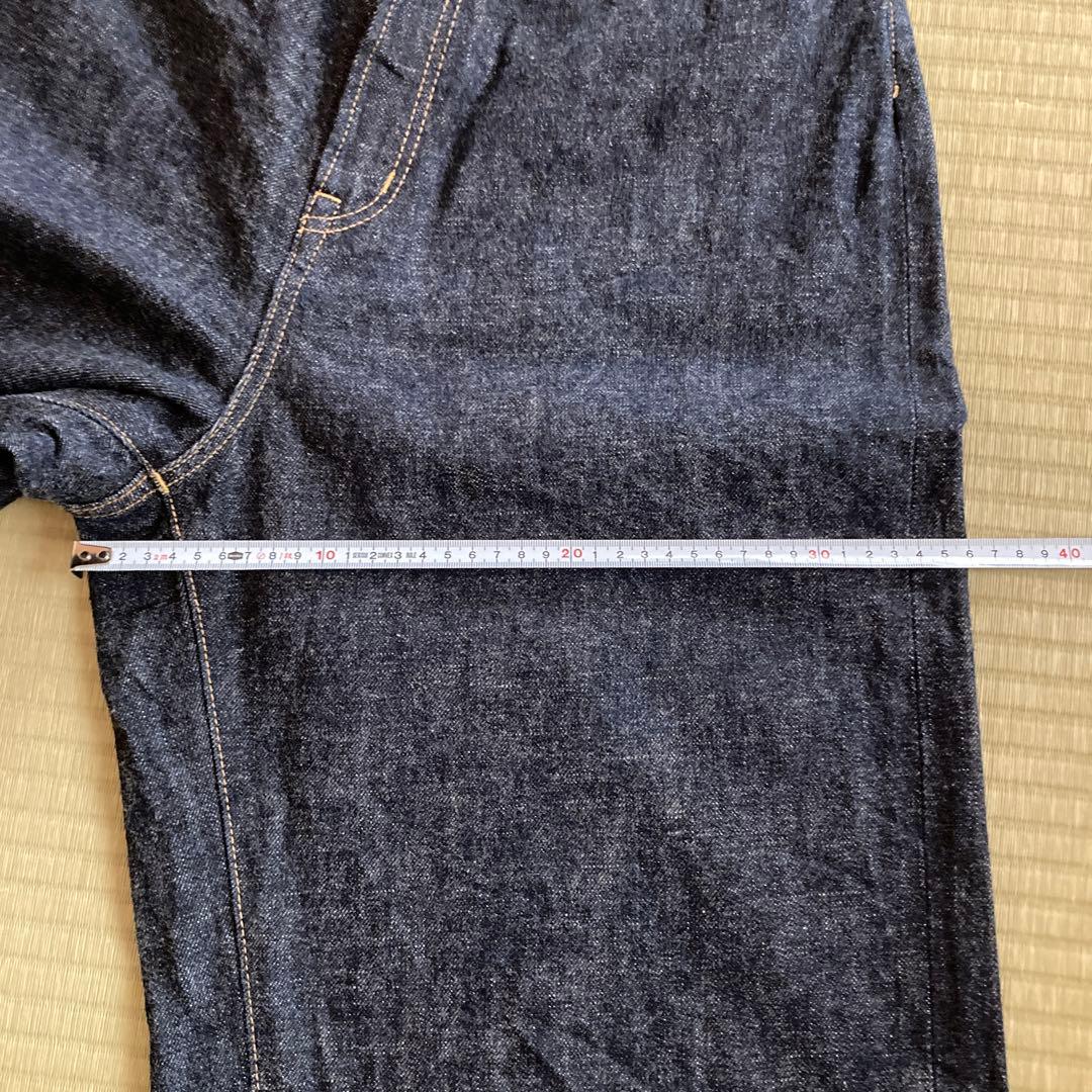デニムダンガリー ワイドデニム　150 160