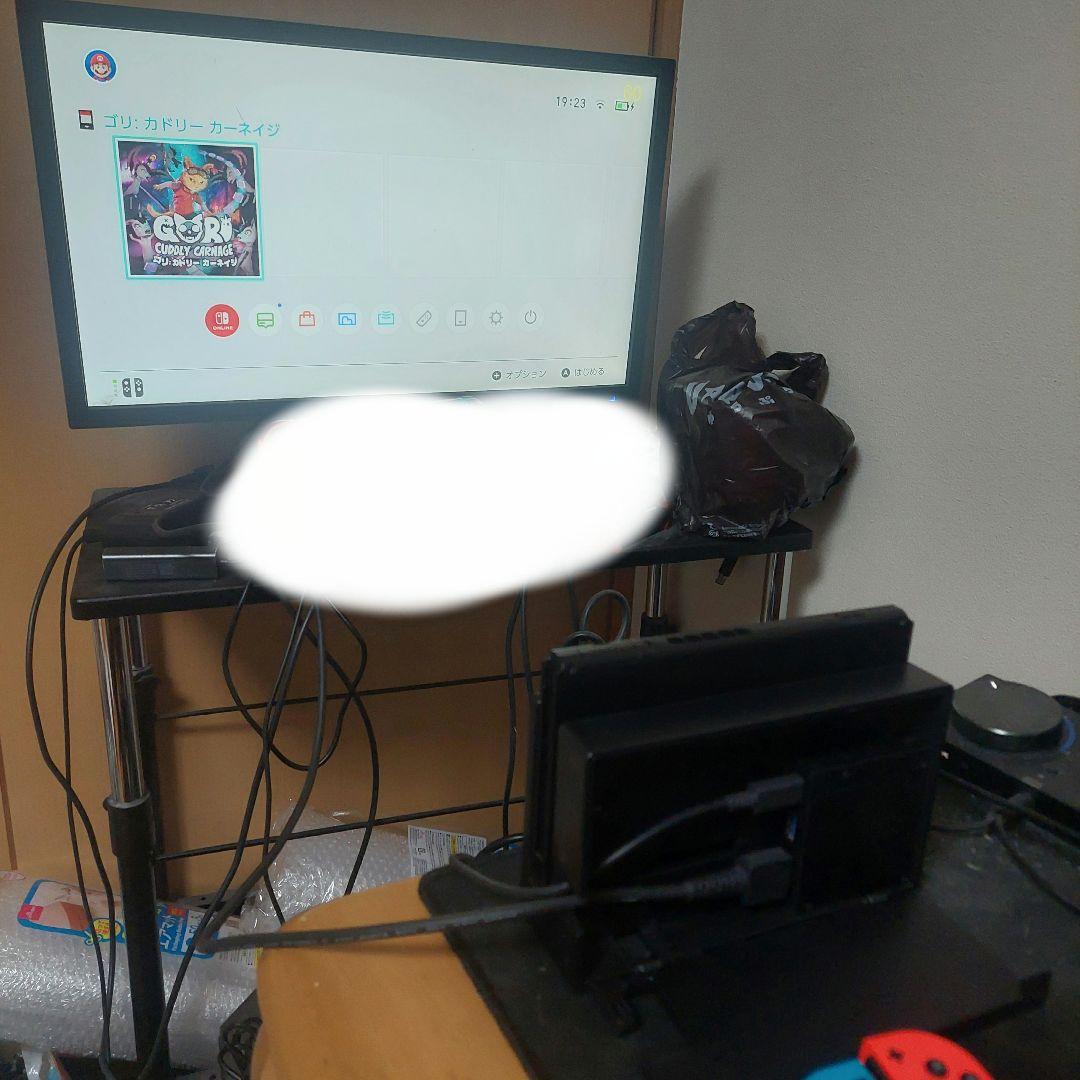 NintendoSwitch本体 バッテリー強化 箱付き 付属品完品