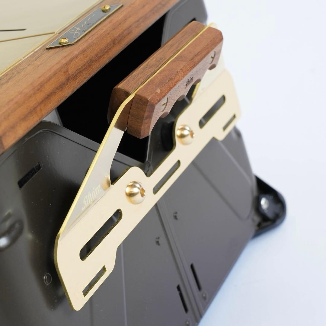 50新品 shim.craft シェルコン ハンドル 真鍮 SC50 ゴールド