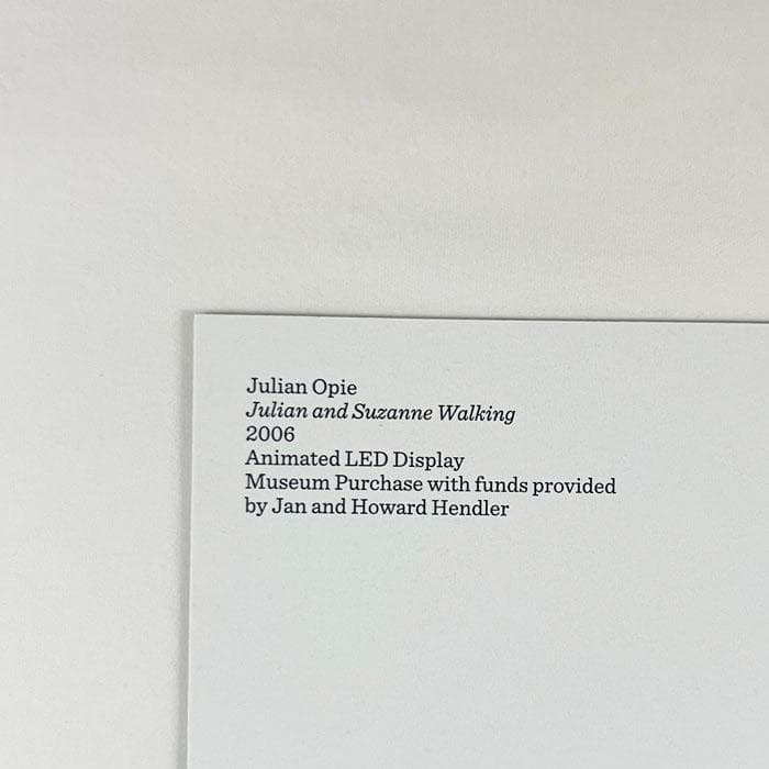 限定マット額装品/Julian and Suzanne/ジュリアン・オピー