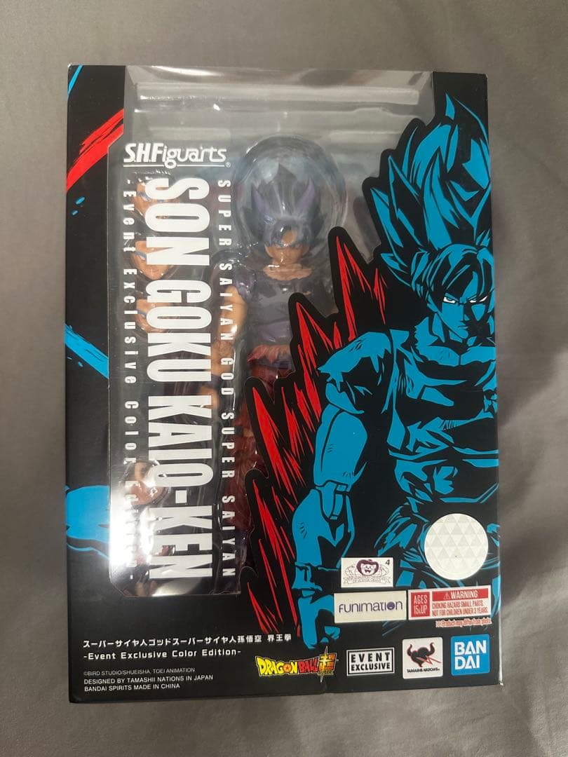 S.H.Figuarts スーパーサイヤ人ゴッドスーパーサイヤ人 孫悟空 界王拳