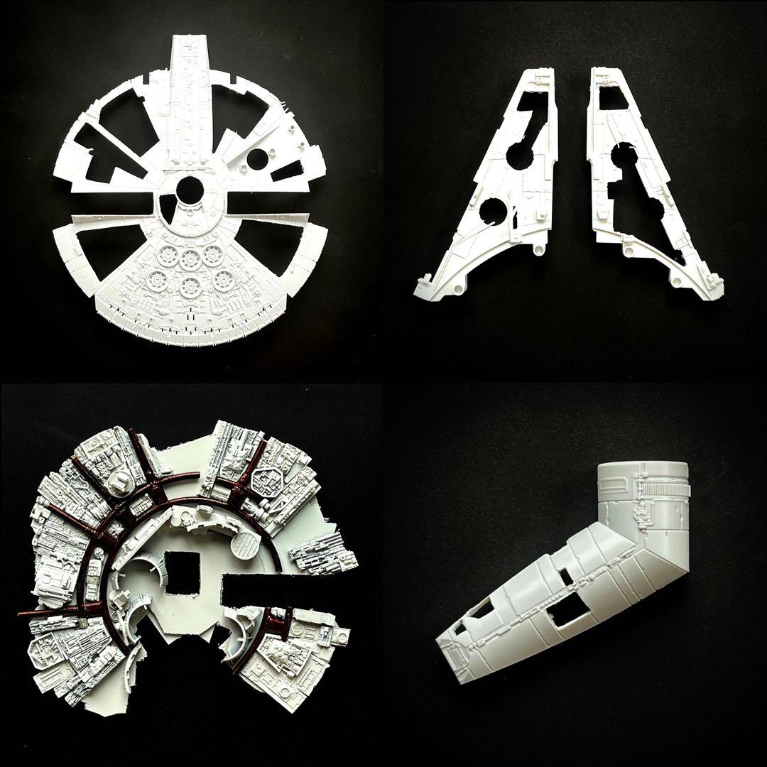 スターウォーズ　ミレニアムファルコン　サヴァリーンvr. 1/144 バンダイ