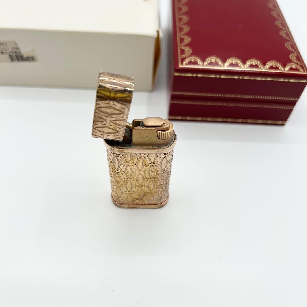Cartier カルティエ ガスライター ピンクゴールド CA120135