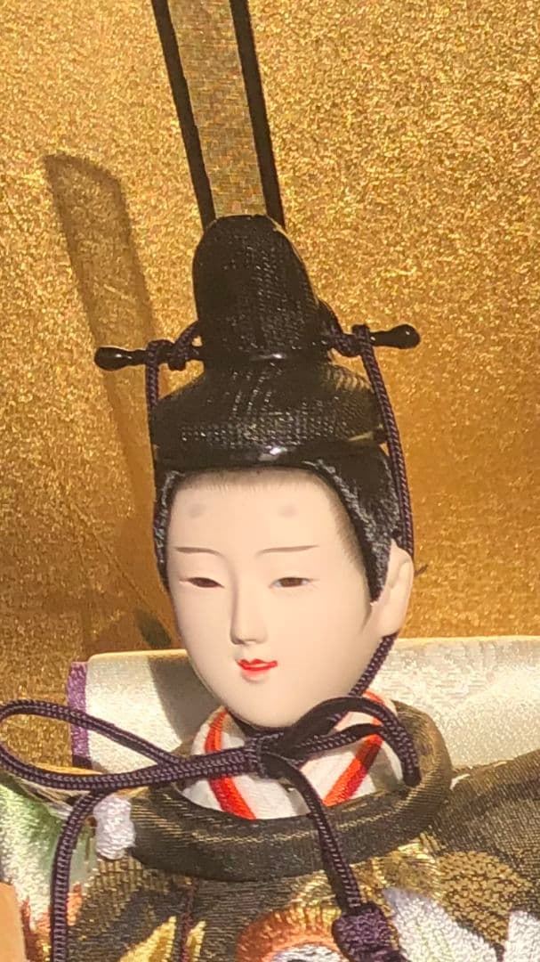 ⭐豪華西陣織 親王飾り 京人形師による着付けの有職雛⭐送料無料