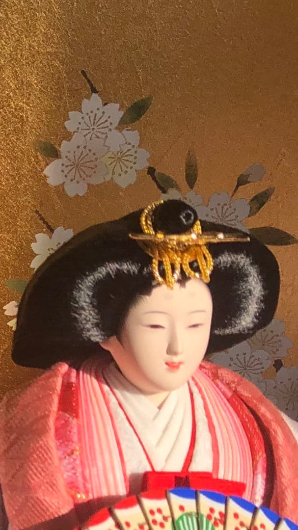 ⭐豪華西陣織 親王飾り 京人形師による着付けの有職雛⭐送料無料