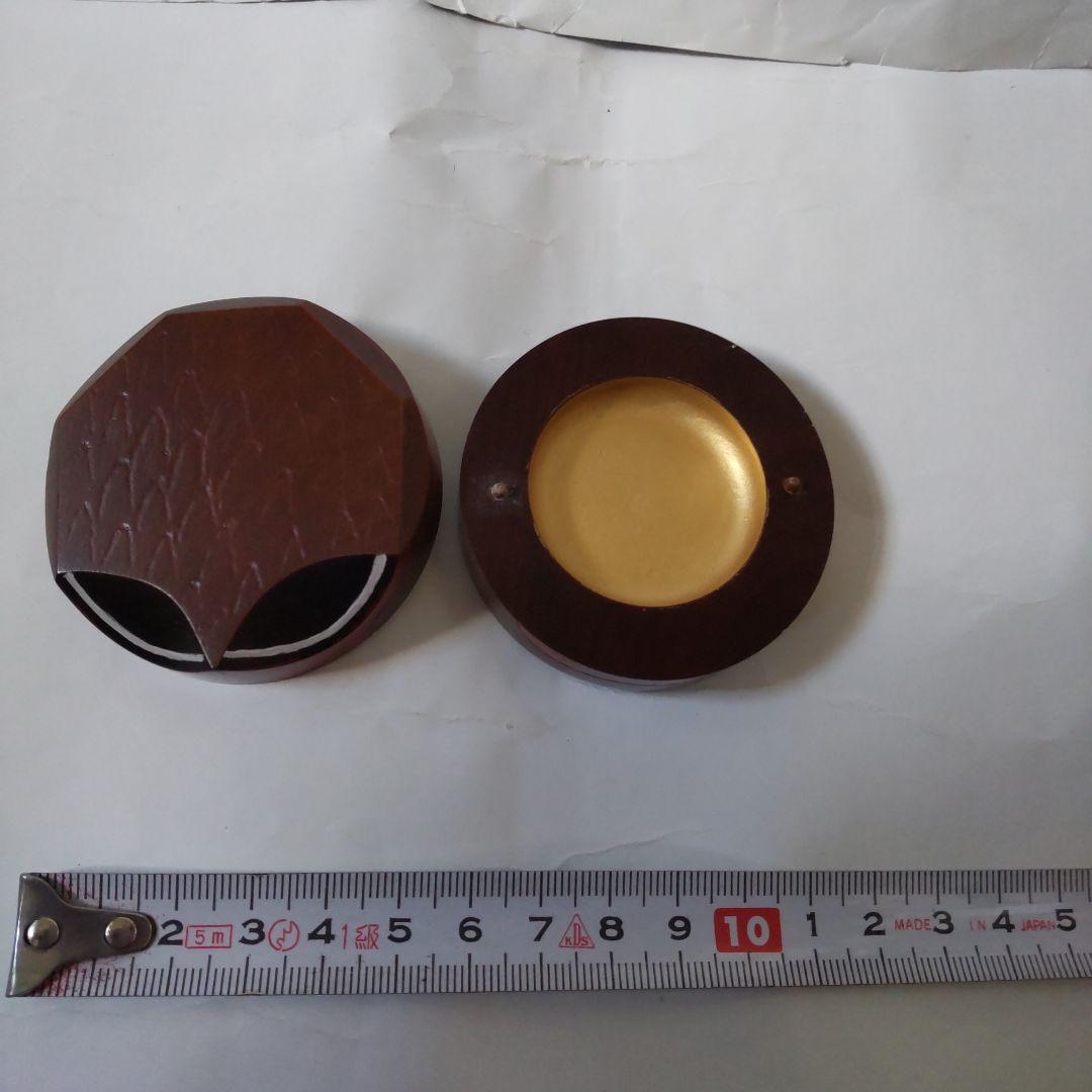 木製香合 うそ鳥 大宰府天満宮 千百年大祭 御献茶記念 香合 共箱 表千家 新品