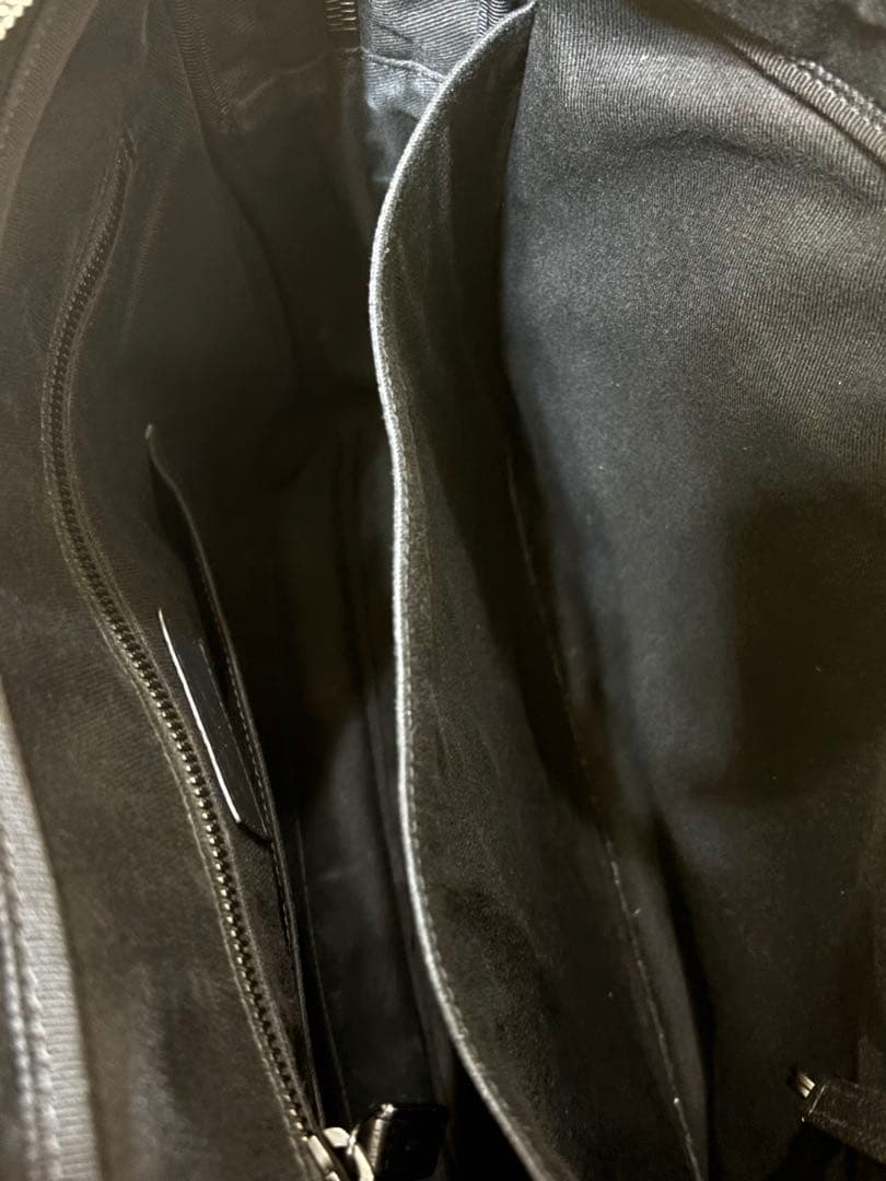 サンローラン　ブリーフケース”サック・ド・ジュール”（グレインレザー）