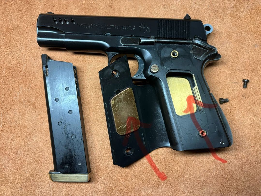 ガスガンwaガルシアHW樹脂製