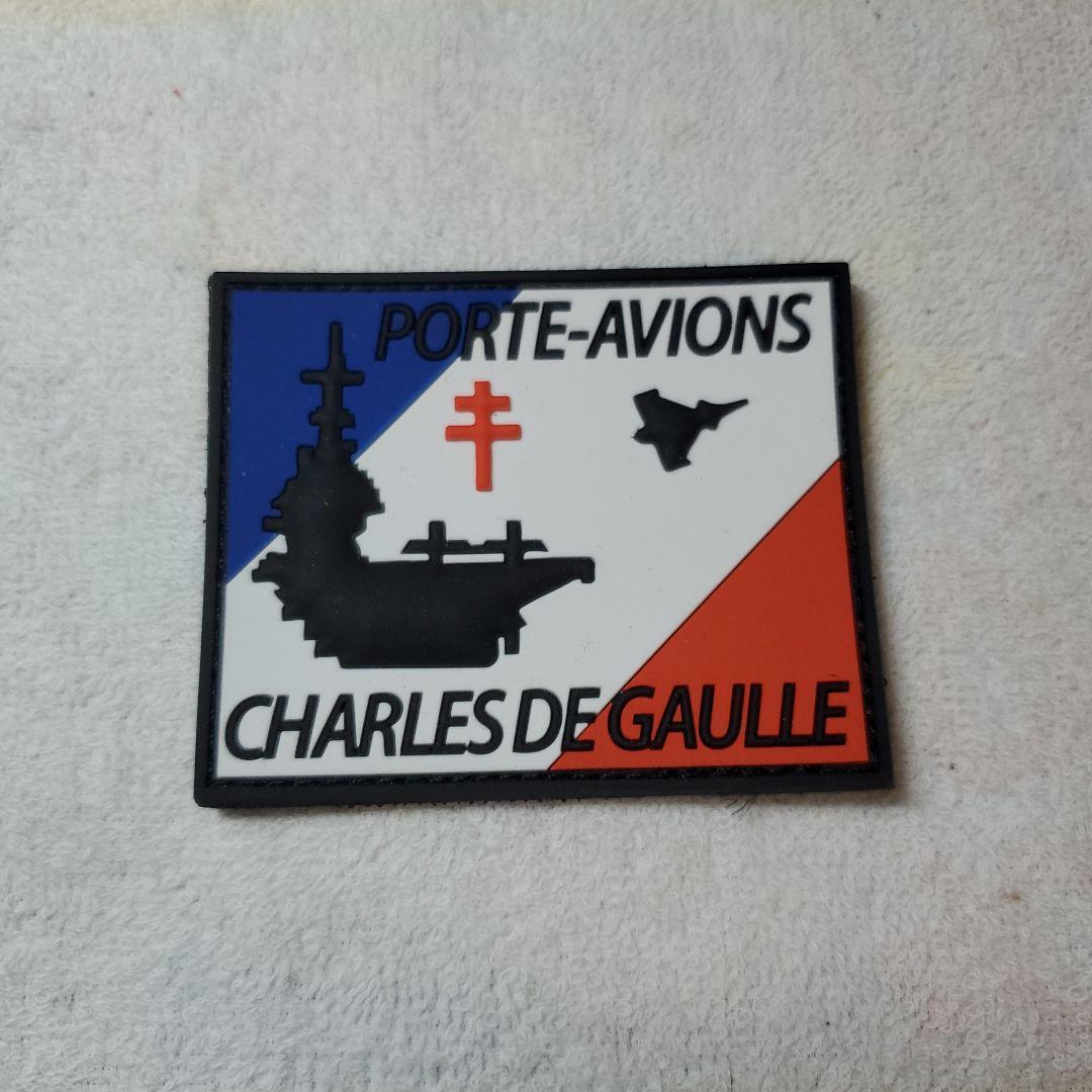 希少 CHARLES DE GAULLE パッチ