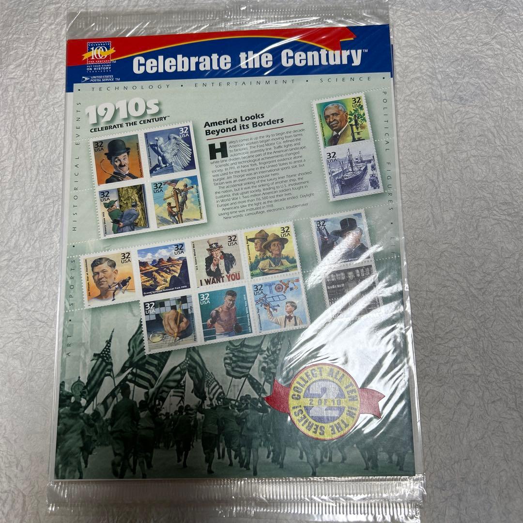20世紀シリーズ 1900年〜1990年10シート未開封袋入り説明書付