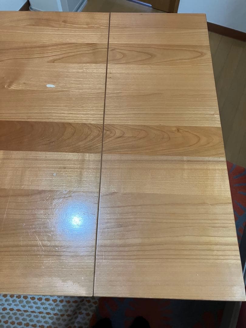 【価格交渉歓迎】unico 伸縮式ダイニングテーブル