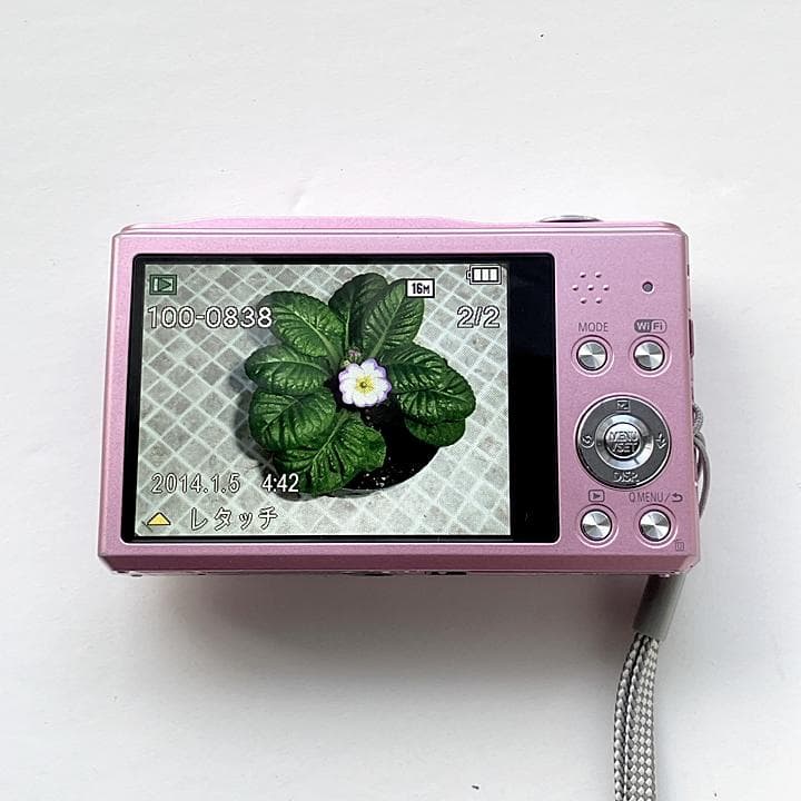 Panasonic LUMIX DMC-SZ8 ピンク／動作確認済 SDカード付