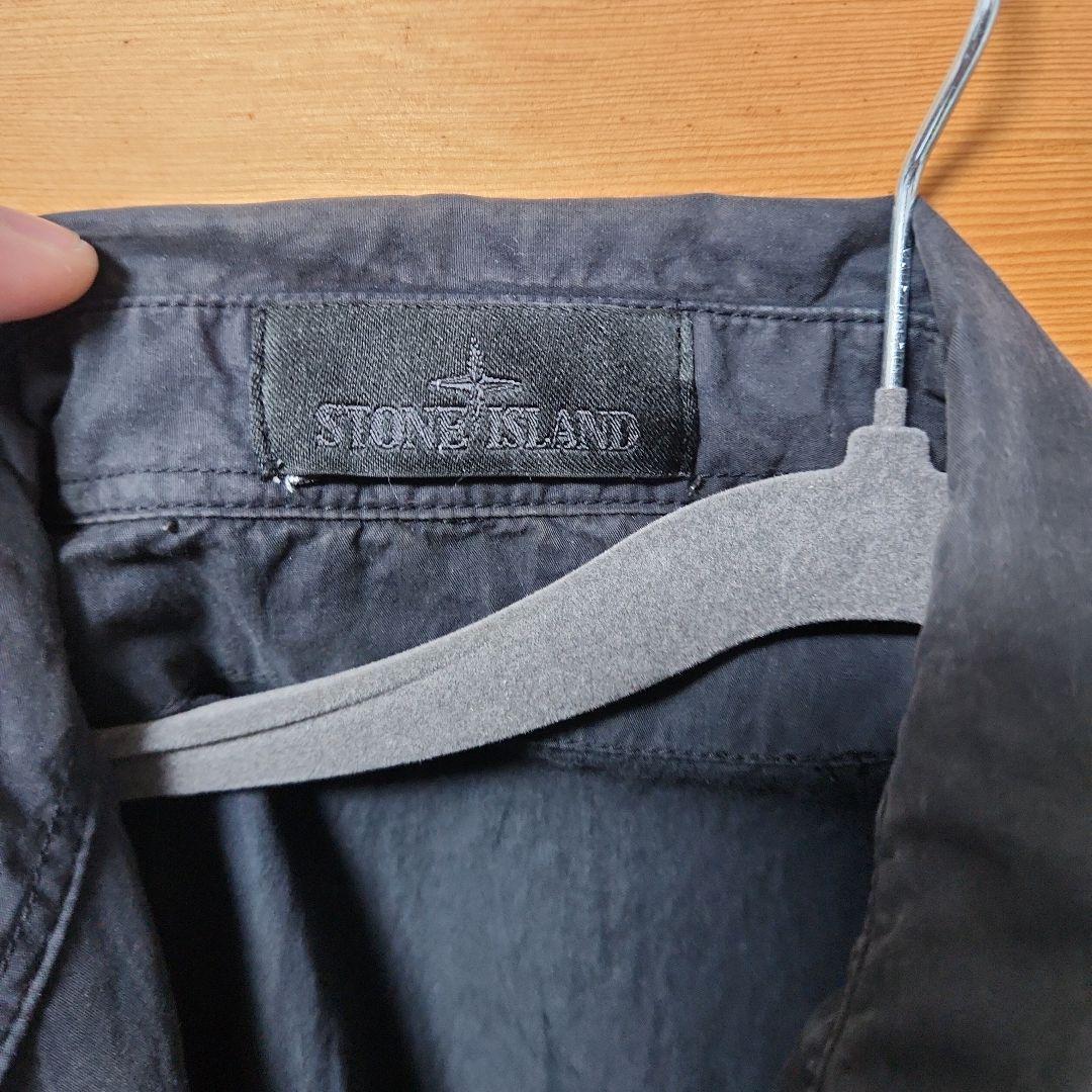 ストーンアイランド ゴーストピース ジャケット ブラック