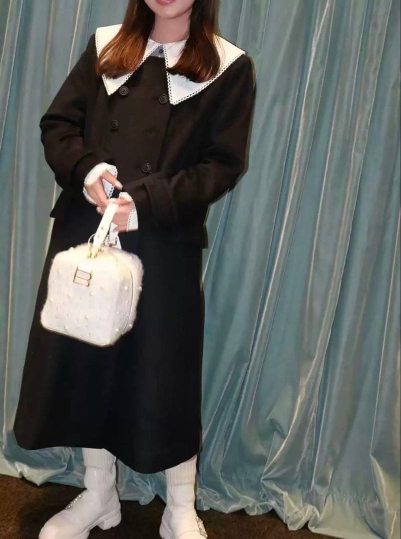 タグ付き新品 bibiy B. CAROL COAT ロングコート ブラック 黒