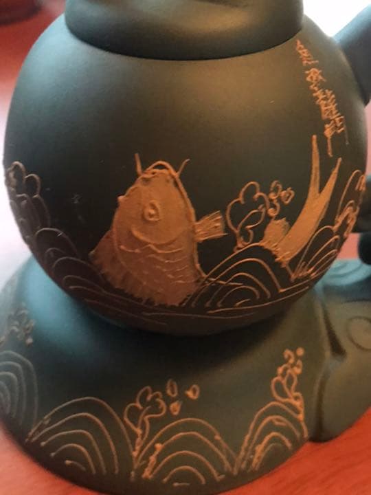 陳法生　中国茶壺　変な急須　滴水