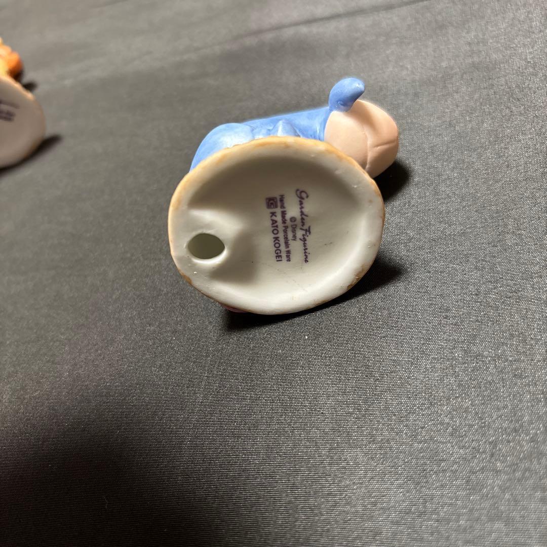 ディズニー 加藤工芸 ガーデンフィギュア ミニチュア陶器 くまのプーさん なかま