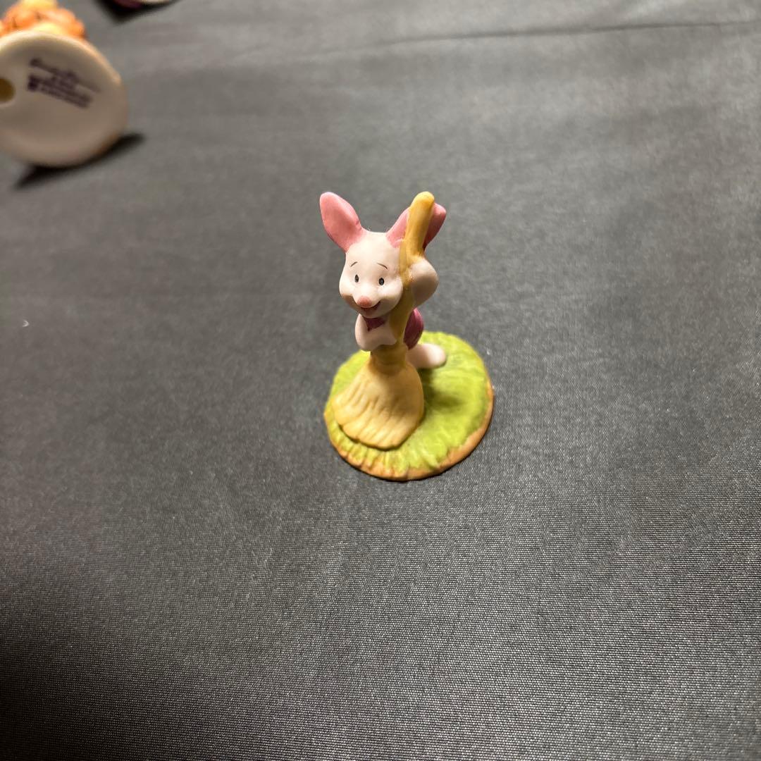 ディズニー 加藤工芸 ガーデンフィギュア ミニチュア陶器 くまのプーさん なかま