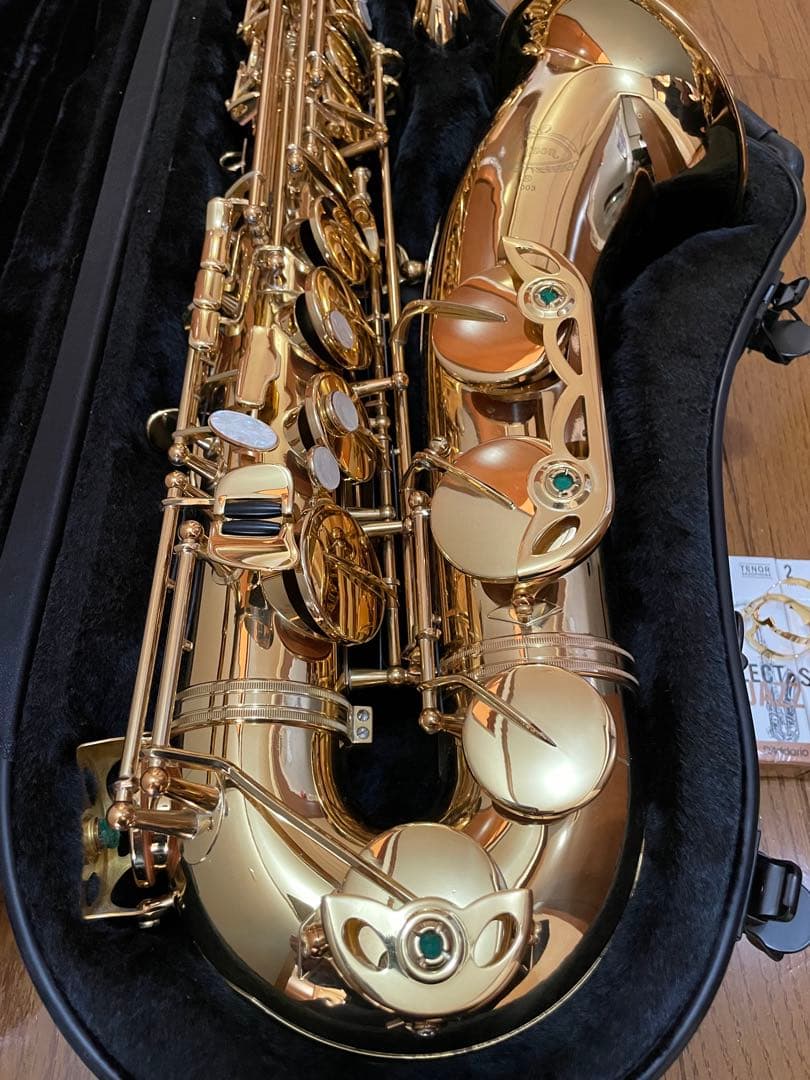 Unison テナー サックス マウスピース リガチャー リード付 中古