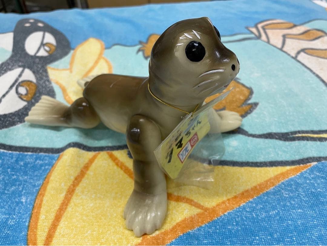 マルサン　海獣タマちゃん　ホワイトver ソフビ