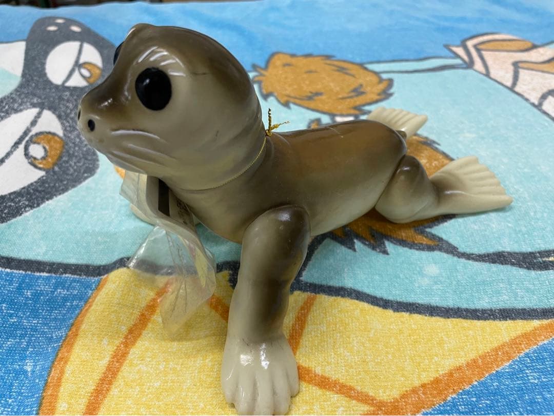 マルサン　海獣タマちゃん　ホワイトver ソフビ
