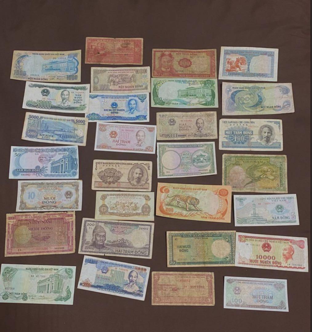 ベトナム　旧紙幣　500000ドン　旧貨幣