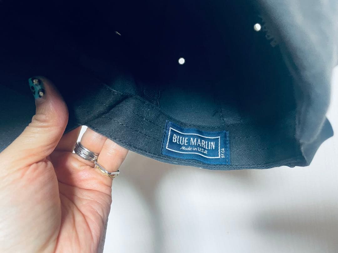 希少 BLUE MARLIN USA製 キャップ 4点セット 野球帽ネグロリーグ