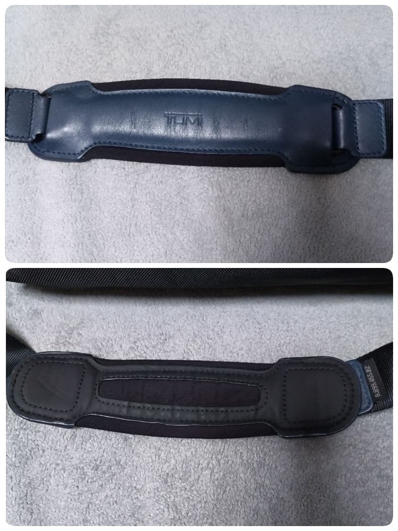 TUMI×EDIFICE　ブリーフケース　黒×ネイビー