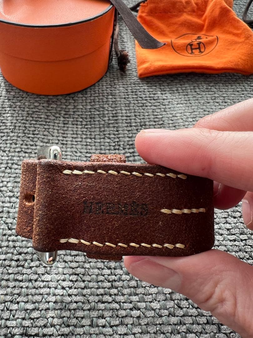 HERMES エトルヴィエール レザーブレスレット マルジェラ期 藤原ヒロシ