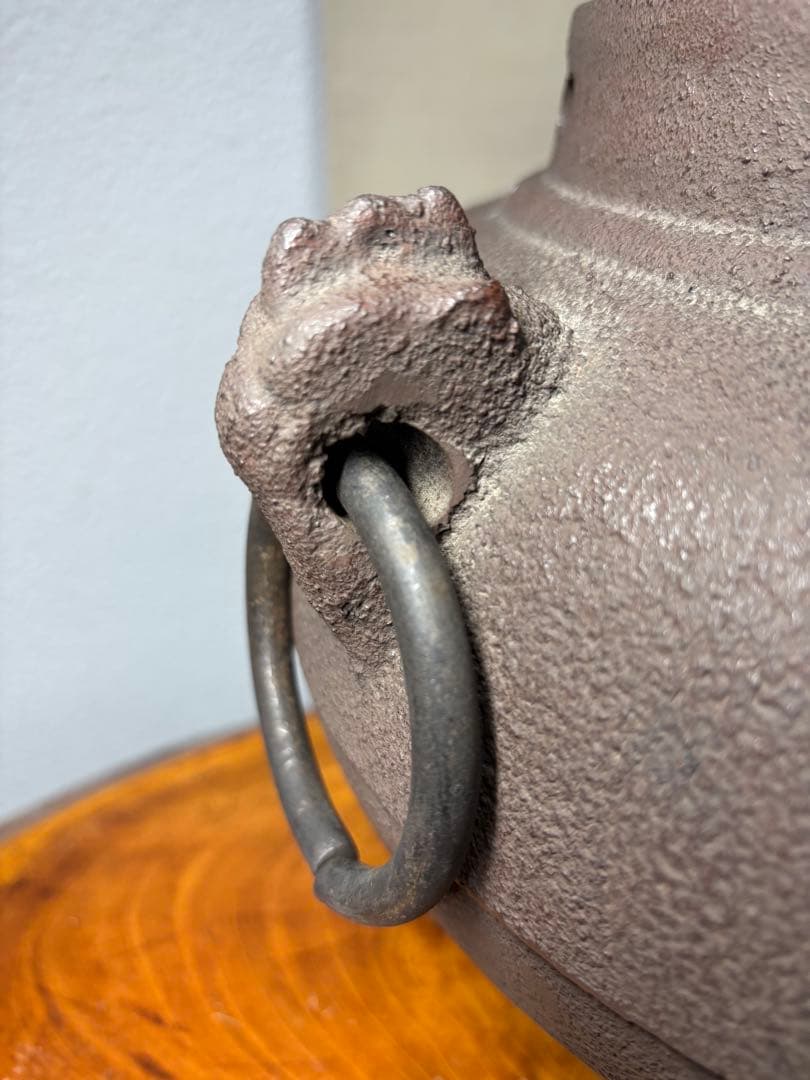 龍面釜 龍面風炉 野々田炭型電熱器 一式 野々田商店 茶道具